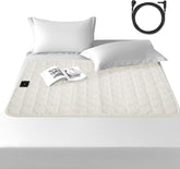 Organic Cotton Grounding Mat for Bed 35"x50"(cream)