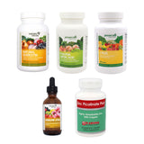 NO. 3 Covid Protect Set: C Plus + Quercetin + R-Alpha Lipoic Acid + Zinc Plus + Immune Stim