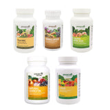 【抗敏五寶】C黃酮+槲黃素+硫辛酸+舒肺方+草排方 C Plus+Quercetin+RALA+NAC+Herbal Detox